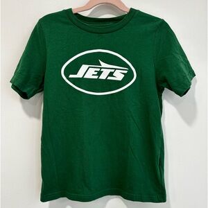 NFL Jets green T-shirt kids size Lg‎ 7